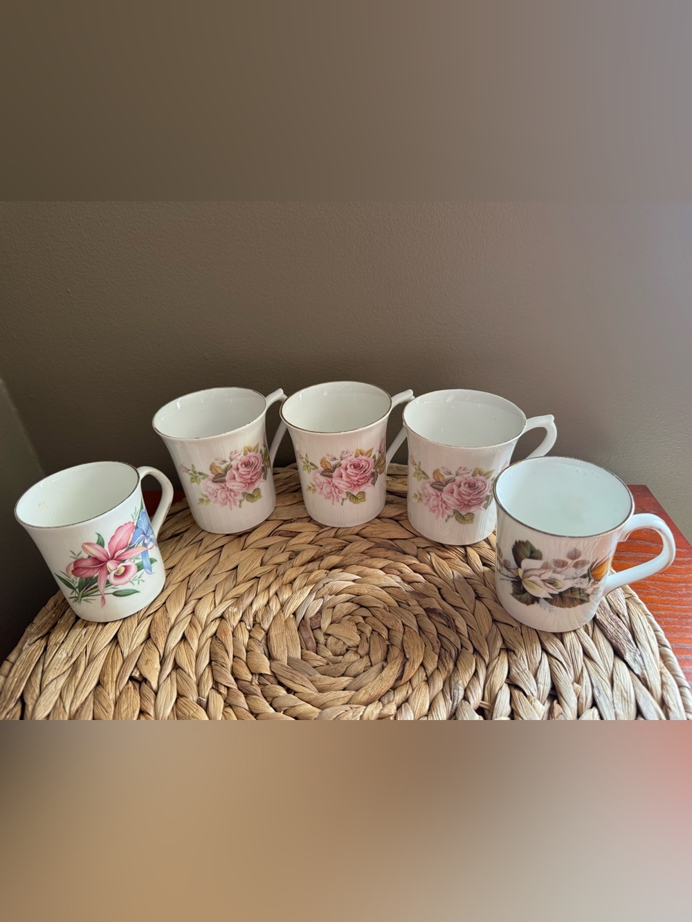 2/$50 Mix & Match Listings- Vintage Cottage Core Fine Bone China Mugs - 5